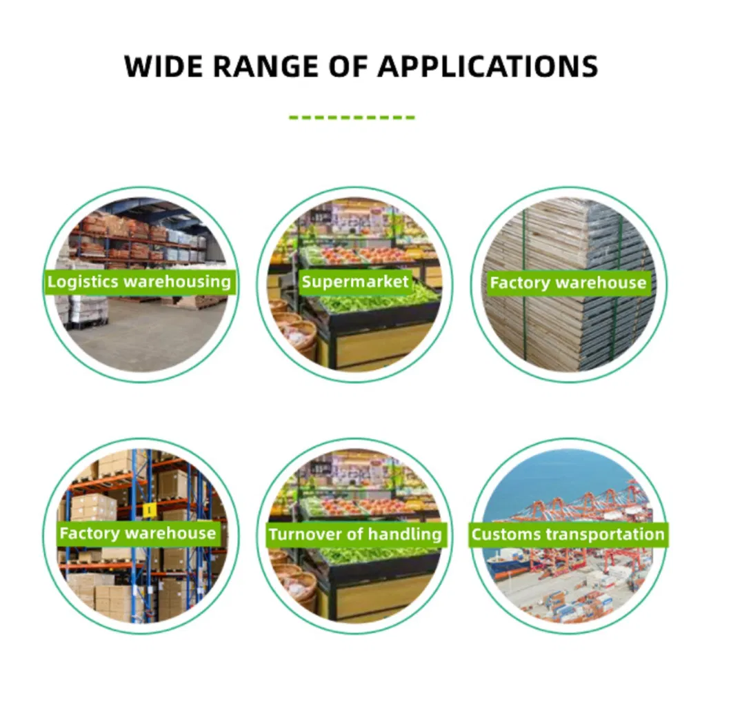 4-Way Pallet Board Warehouse Storage Hinge Wooden Box Surrounding Hoarding Collar