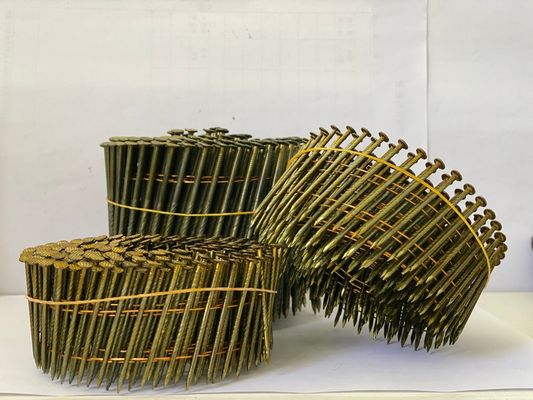 سعر جيد أظافر الشريط المسبوقة الملفوفة الأظافر الفولاذ المقاوم للصدأ السقف المسبوقة الأظافر الملفوفة الانترنت