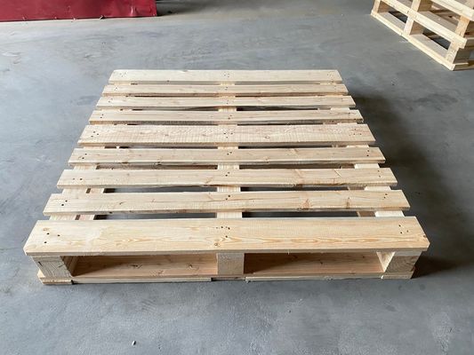 سعر جيد 1200 X 1000 X 130mm 4 طريقات خشبية عبارة عن منصات خشبية قوية الهيكل الأوروبي الانترنت